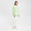 Women s Tiered Linen-Blend Shirt