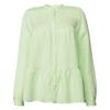 Women s Tiered Linen-Blend Shirt