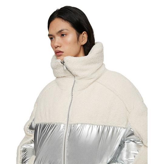 SHARE SPIRIT 25AW ミンクファートラックジャケット M ☆Share Spirit '25 AW Collection ☆ミンクタッチの柔らかフェイク