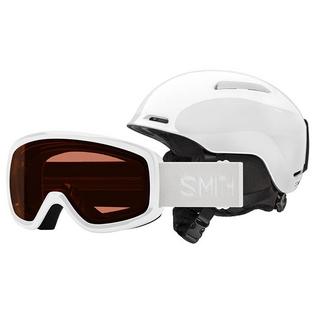 Combo Lunettes de ski Snowday + Casque Glide MIPS pour juniors