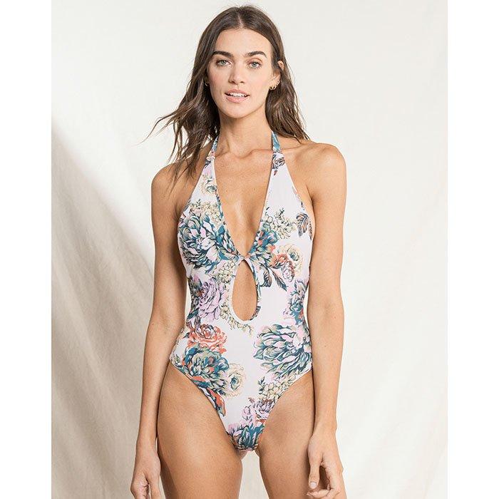 Women s Maia Plunge One Piece Swimsuit Maaji Swimwear Sporting Life Online