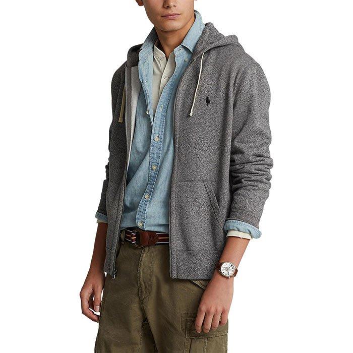 Men's Fleece Full-Zip Hoodie | Polo Ralph Lauren | Sporting Life