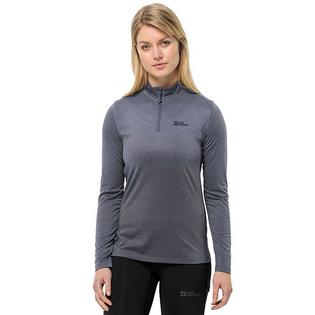 Jack Wolfskin Haut à demi-glissière Sky Thermal pour femmes