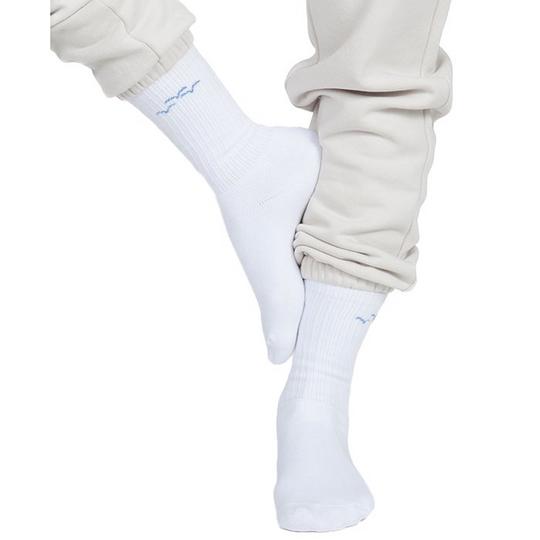 Lazypants Chaussettes mi-molleton Jacquard Rib unisexes