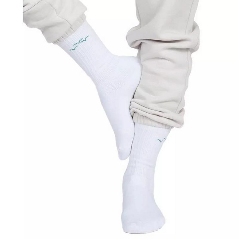 Lazypants Chaussettes mi-molleton Jacquard Rib unisexes