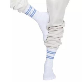 Lazypants Unisex Jacquard Stripes Rib Crew Sock