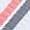 Pink | Unisex Jacquard Stripes Rib Crew Sock