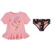 Girls   4-6X  Floral Rashguard Two-Piece Set