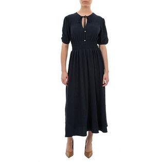 Robe midi Hank Pleated pour femmes