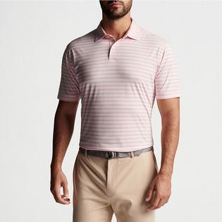 Peter Millar Polo ray&eacute; Featherweight Melange pour hommes
