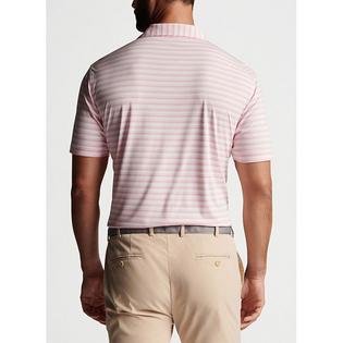 Peter Millar Polo ray&eacute; Featherweight Melange pour hommes