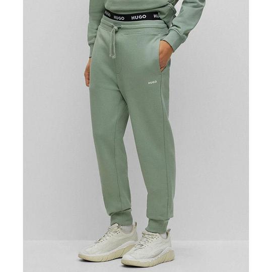 Hugo boss green joggers best sale