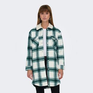 Only Women's Lou Teddy Shirt Jacket