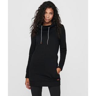 Women's O-Neck Long Hoodie