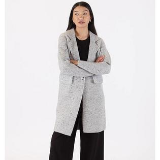 Lyla + Luxe Women's Fiona Fleck Knit Coat