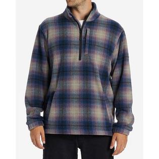 Billabong Men's A/Div Boundary Half-Zip Mock Neck Fleece Top
