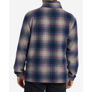 Billabong Chandail en molleton &agrave; col montant et &agrave; demi-glissi&egrave;re A/Div Boundary pour hommes