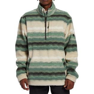 Billabong Men's A/Div Boundary Half-Zip Mock Neck Fleece Top