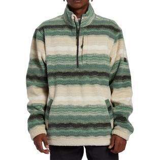 Men's A/Div Boundary Half-Zip Mock Neck Fleece Top