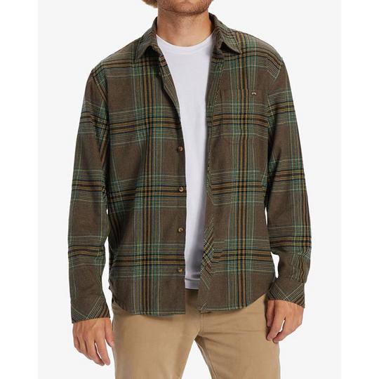 Billabong Men s Coastline Flannel Long Sleeve Shirt