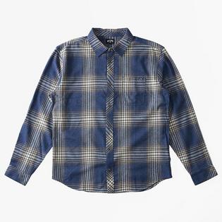 Chemise à manches longues en flanelle Coastline pour hommes