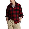 Men s Plaid Knit Flannel Work Shirt