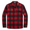 Men s Plaid Knit Flannel Work Shirt