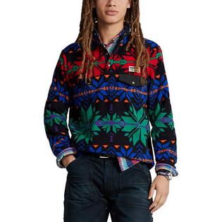 Polo Ralph Lauren Men's Snowflake Brushed Fleece Pullover Top