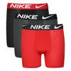 Junior Boys   8-16  Solid Boxer Brief  3 Pack 