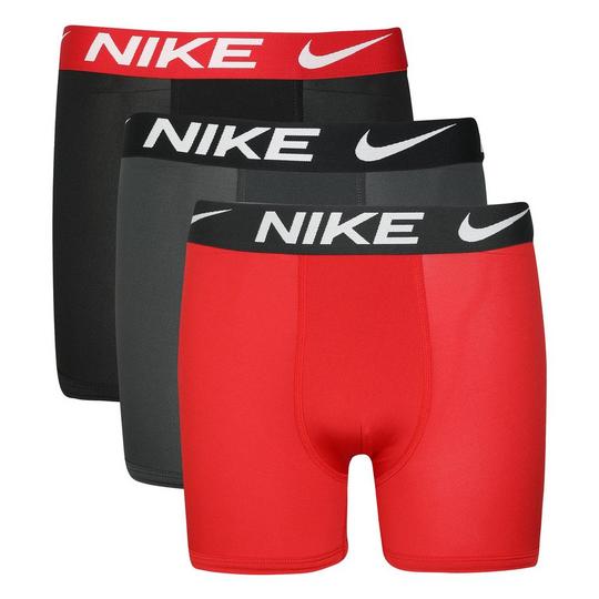 Junior Boys 8 16 Solid Boxer Brief 3 Pack Nike Sporting Life Online