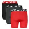 Junior Boys   8-16  Solid Boxer Brief  3 Pack 