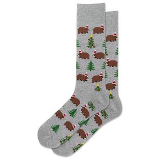 Men's Christmas Bears Sock