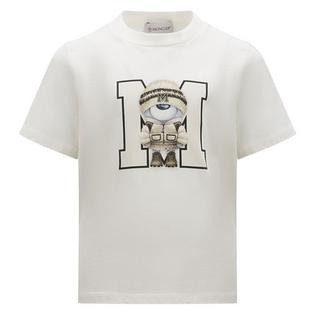 Moncler Junior Girls' [8-14] Printed Short Sleeve T-Shirt