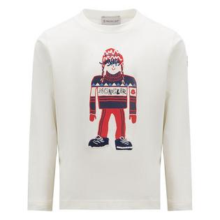 Moncler Junior Boys' [8-14] Printed Long Sleeve T-Shirt