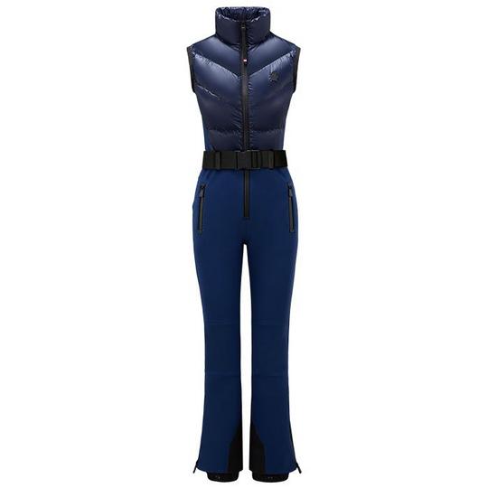 Women s Sleeveless Softshell One Piece Ski Suit Moncler Grenoble Sporting Life Online