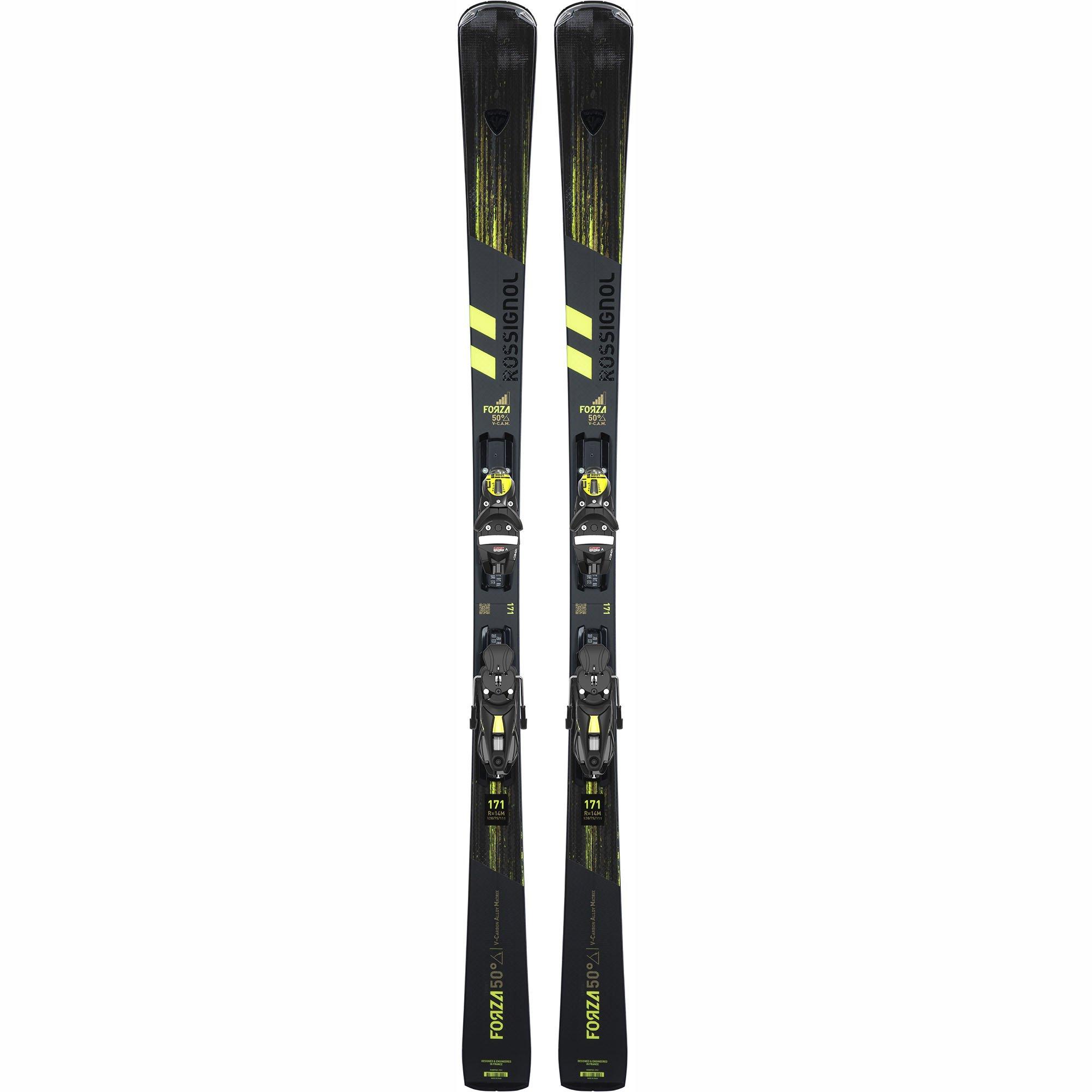 ＲＯＳＳＩＧＮＯＬ　９９ｃｍ skis ROSSIGNOL 4 CROSS x white/red, easy drive + Rossignol