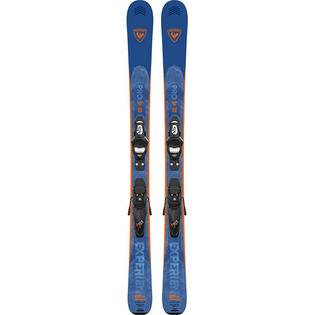 Skis Experience Pro + Fixations Kid 4 GW pour juniors [2024]