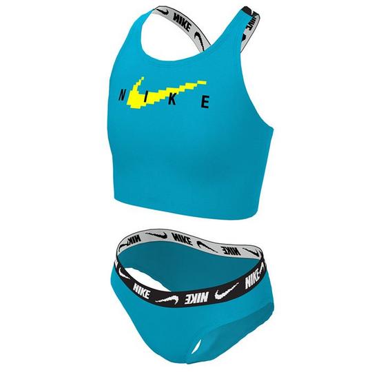 Junior Girls 7 16 Crossback Two Piece Midkini Nike Sporting Life Online