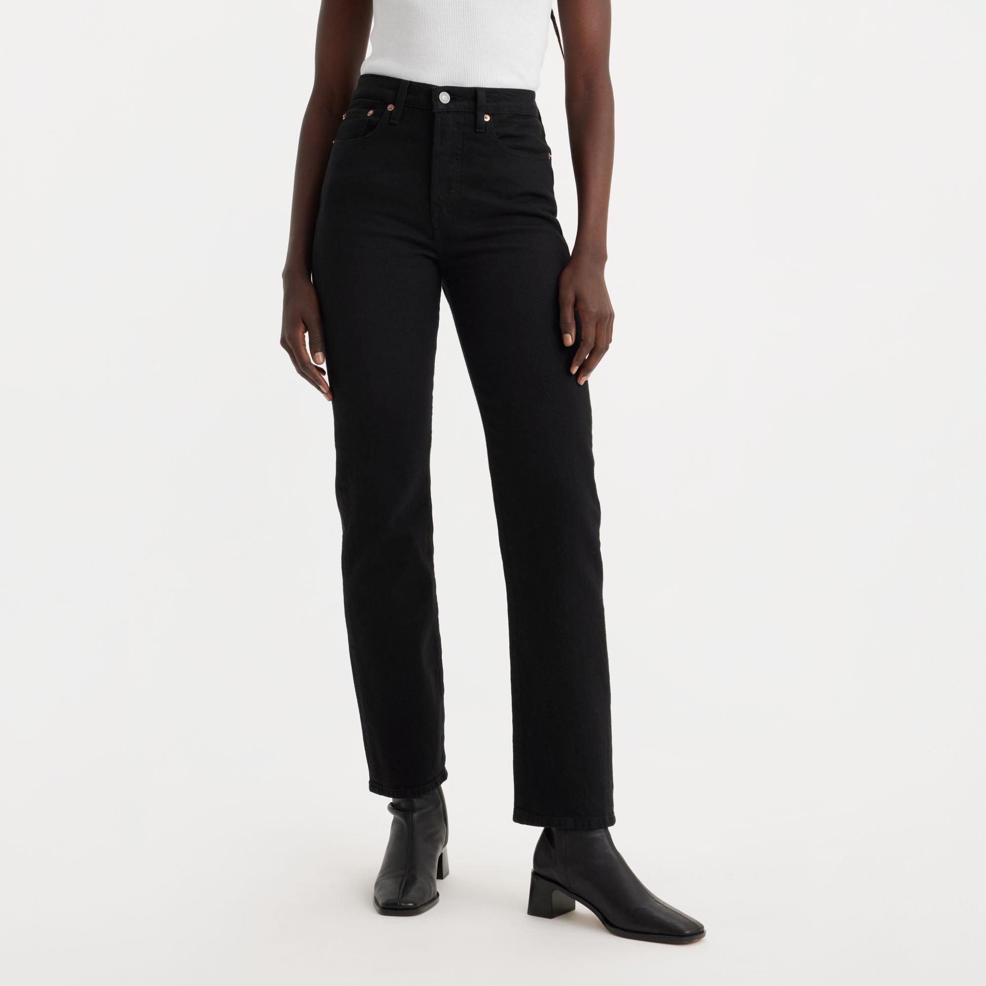 Levi's | Women's Wedgie Straight Fit Jeans, Black, Size 30