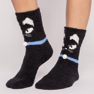 PJ Salvage Women's Fuzzy Fun Sock