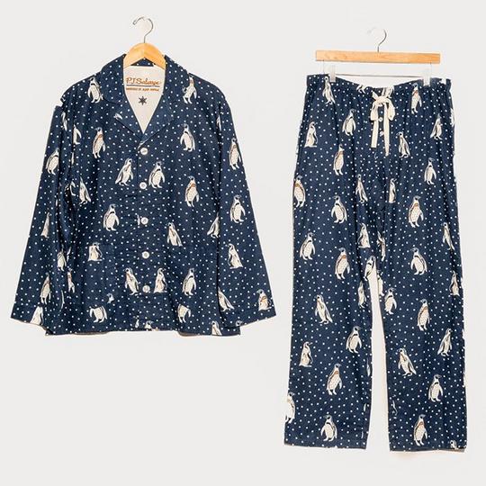 Mens Pajamas Cotton,Men Pajamas Set,Turn-Down Collar Long