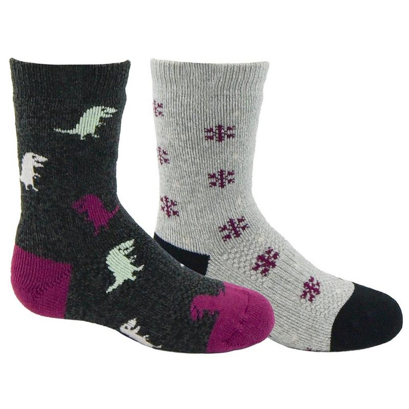 Kodiak Chaussettes Heat Thermal pour enfants (paquet de 2)