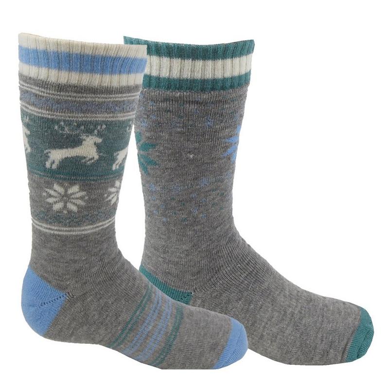 Kodiak Chaussettes Eco Heat Thermal pour enfants (paquet de 2)
