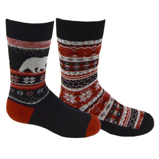 Kodiak Chaussettes Eco Heat Thermal pour enfants  paquet de 2 