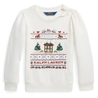 Girls' [2-6X] Embroidered Fleece Sweatshirt