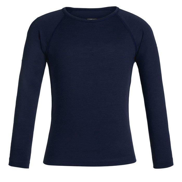 Icebreaker | Boy's Junior's Merino 200 Oasis Long Sleeve Crewe Top, Navy, Size US 2/UK 6