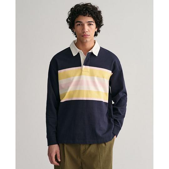 GANT Polo   manches longues Colourblocked Rugger pour homme