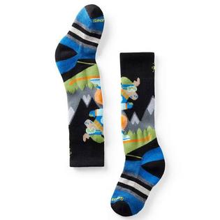 Smartwool Kids' Wintersport Full Cushion Mountain Moose Pattern OTC Sock