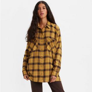 Levi's Women's Harrison Raglan Plaid Shirt