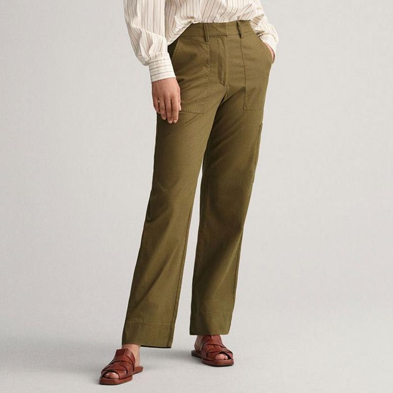 GANT Pantalon cargo &agrave; coupe d&eacute;contract&eacute;e pour femmes